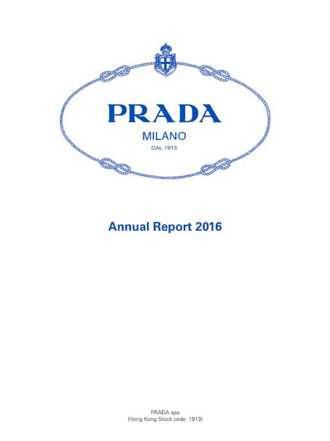 fatturato prada 2016|prada financial reporting.